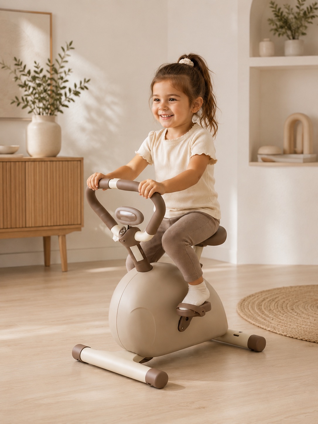 Girl on ATA KIDDO bike